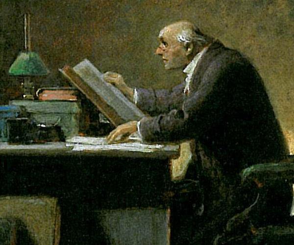 Carl Spitzweg Ein Besuch